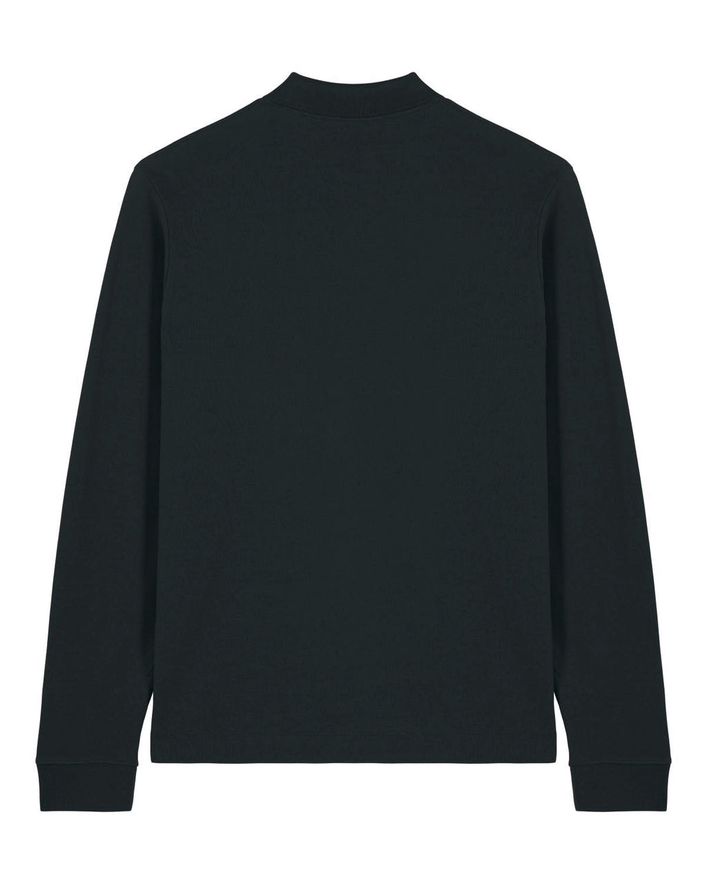The James | Black LS polo